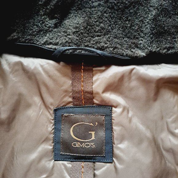 NEW Men's Gimo's Black Warm Jacket Coat Size 54 & 56 - Picture 14 of 16